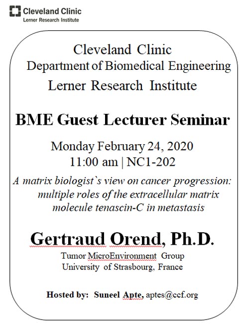 BME Guest Lecturer Seminar